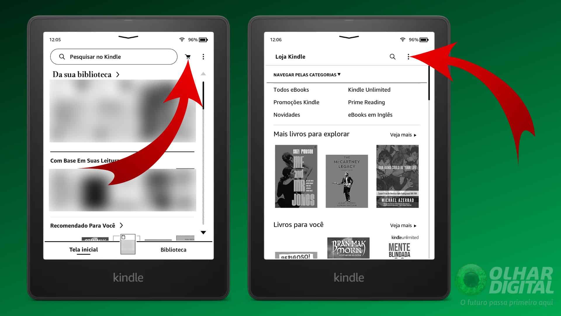 Tem um Kindle? Veja como comprar livros ou baixar eBooks gratuitos Tem um Kindle? Veja como comprar livros ou baixar eBooks gratuitos