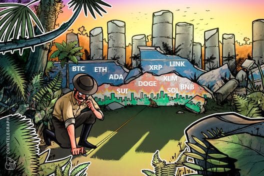 Análise de preço em 21/02: BTC, ETH, XRP, BNB, SOL, DOGE, ADA, LINK, SUI, XLM Análise de preço em 21/02: BTC, ETH, XRP, BNB, SOL, DOGE, ADA, LINK, SUI, XLM