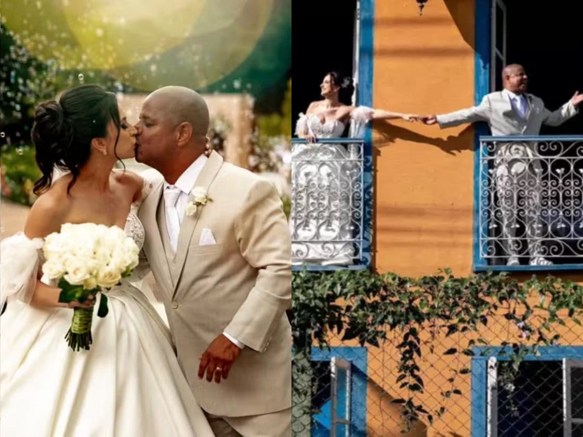 Marcelinho Carioca se casa em grande estilo com Rainha da Festa do Peão de Jandira Marcelinho Carioca se casa em grande estilo com Rainha da Festa do Peão de Jandira