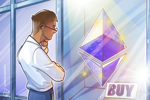 Empresas adquiriram 1% do fornecimento de Ether, afirma Standard Chartered Empresas adquiriram 1% do fornecimento de Ether, afirma Standard Chartered