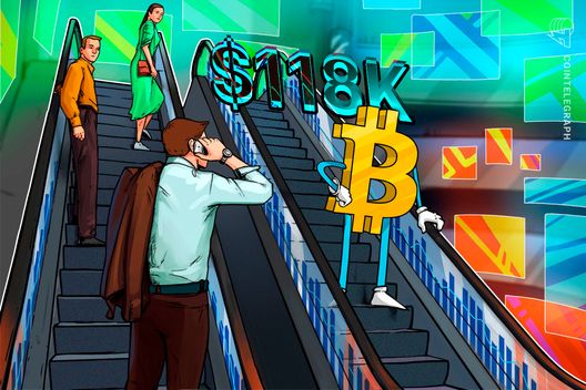Bitcoin recua para abaixo de US$ 117,5 mil com alertas de possíveis novas quedas no preço do BTC Bitcoin recua para abaixo de US$ 117,5 mil com alertas de possíveis novas quedas no preço do BTC
