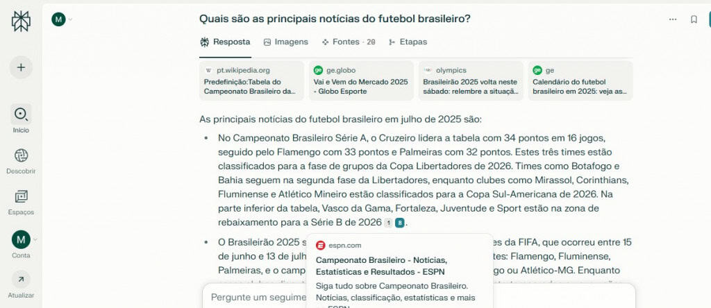 Fontes Perplexity