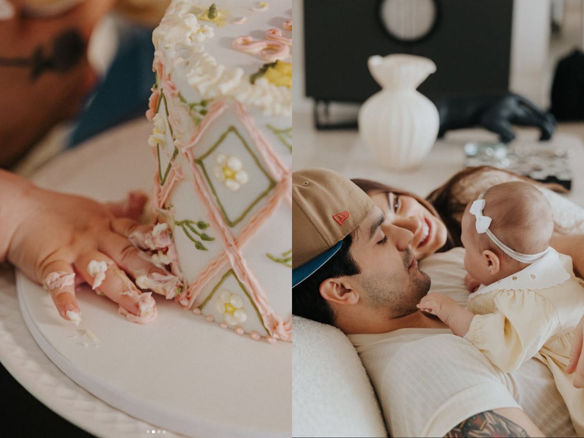 “Boneca de porcelana”: Luan Santana e Jade Magalhães celebram 7 meses da filha “Boneca de porcelana”: Luan Santana e Jade Magalhães celebram 7 meses da filha