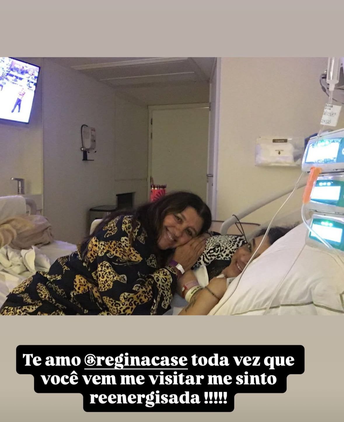 Em tratamento nos EUA, Preta Gil recebe visita de Regina Casé: “Me sinto reenergizada” Em tratamento nos EUA, Preta Gil recebe visita de Regina Casé: “Me sinto reenergizada”