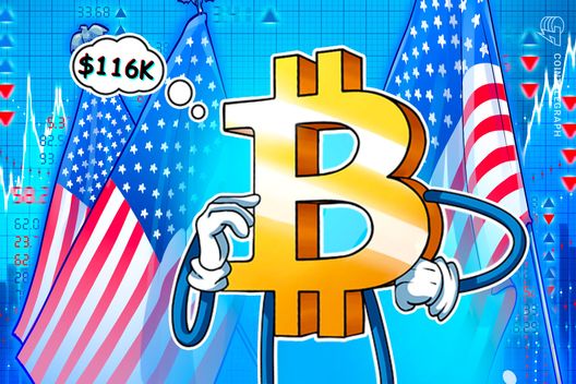 Bitcoin recua em US$ 116 mil apesar de dados positivos de empregos nos EUA, enquanto apostas em corte de juros pelo Fed superam 75% Bitcoin recua em US$ 116 mil apesar de dados positivos de empregos nos EUA, enquanto apostas em corte de juros pelo Fed superam 75%