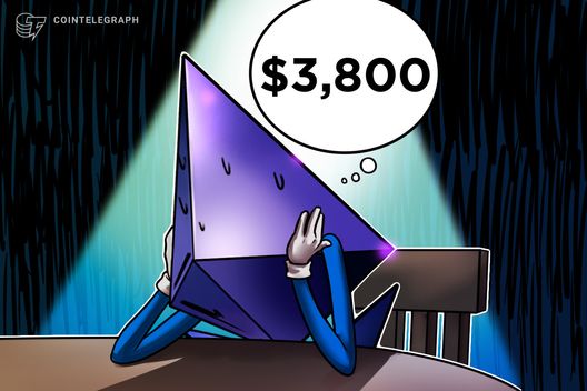 Ethereum dificilmente ultrapassará US$ 3.800 sem uma demanda institucional mais forte Ethereum dificilmente ultrapassará US$ 3.800 sem uma demanda institucional mais forte