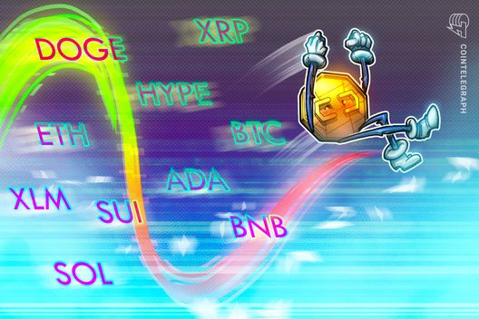 Análise de preços em 06/08: BTC, ETH, XRP, BNB, SOL, DOGE, ADA, HYPE, XLM, SUI Análise de preços em 06/08: BTC, ETH, XRP, BNB, SOL, DOGE, ADA, HYPE, XLM, SUI