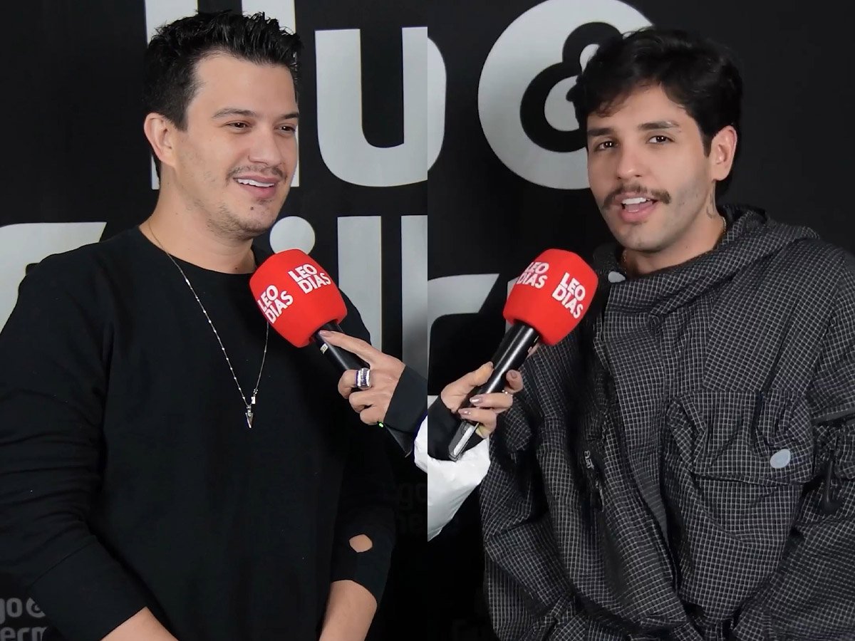 Hugo, dupla de Guilherme, aproveita gravação de DVD ao lada da esposa Hugo, dupla de Guilherme, aproveita gravação de DVD ao lada da esposa