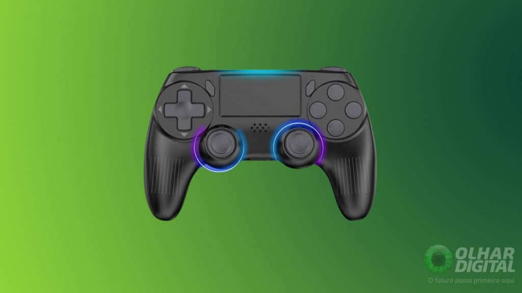 Controle gamer de marca genérica