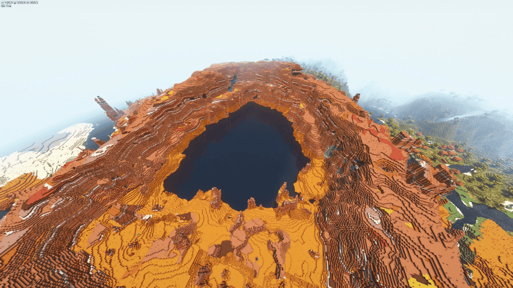 mapa em minecraft