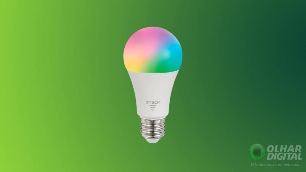 Lâmpada Inteligente 12W, RGBW Wi-Fi
